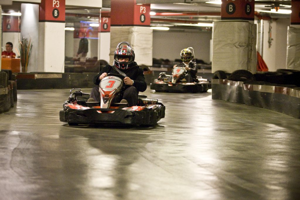 Top Stag Do Activities in Budapest: Go-karting in Budapest.