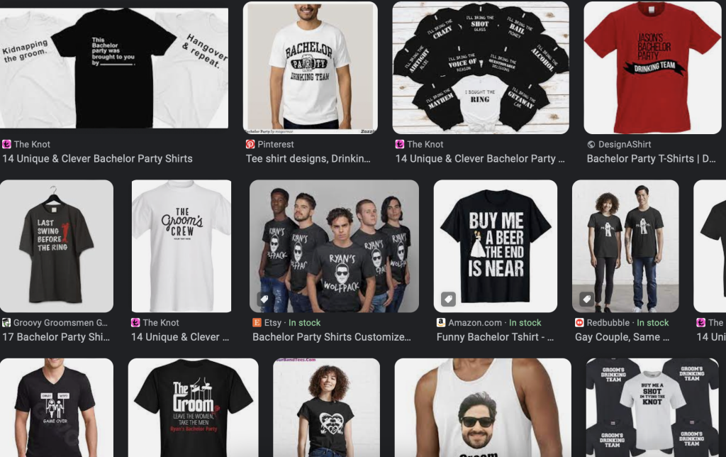 Personalised T-shirts
Importance of a unified look