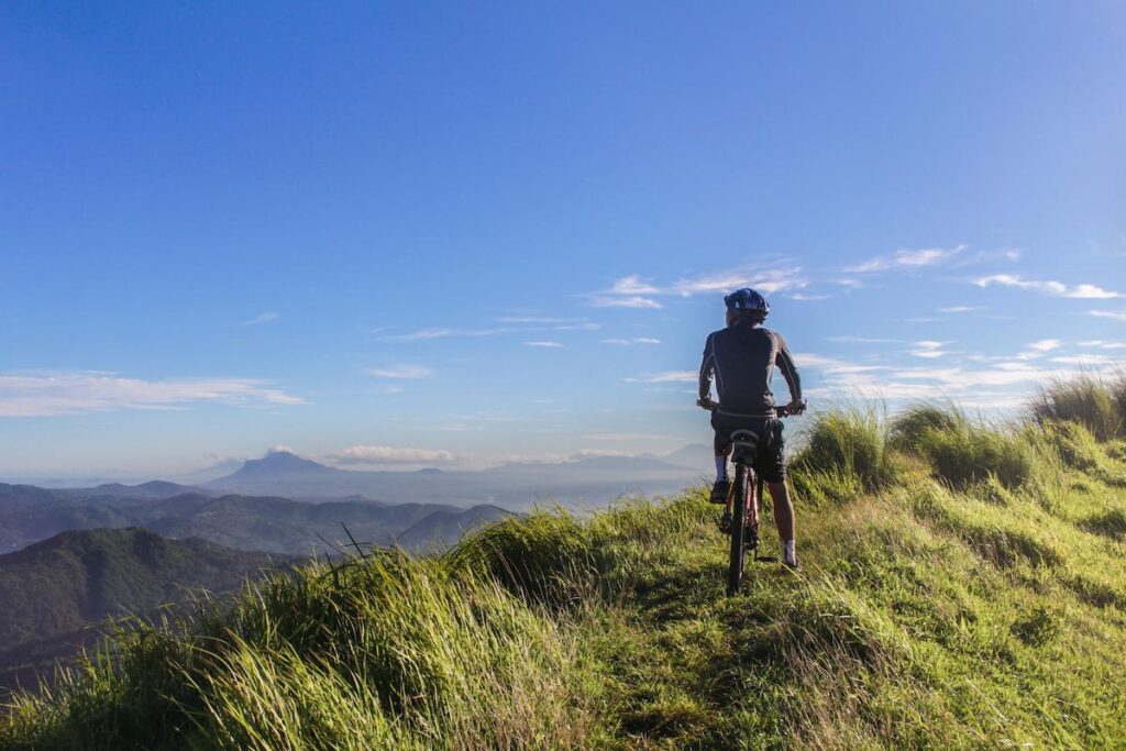 Mountain Biking through Picturesque Trails
