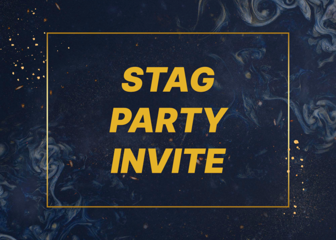 Stag Do Invite Message: How to Guarantee a Full House